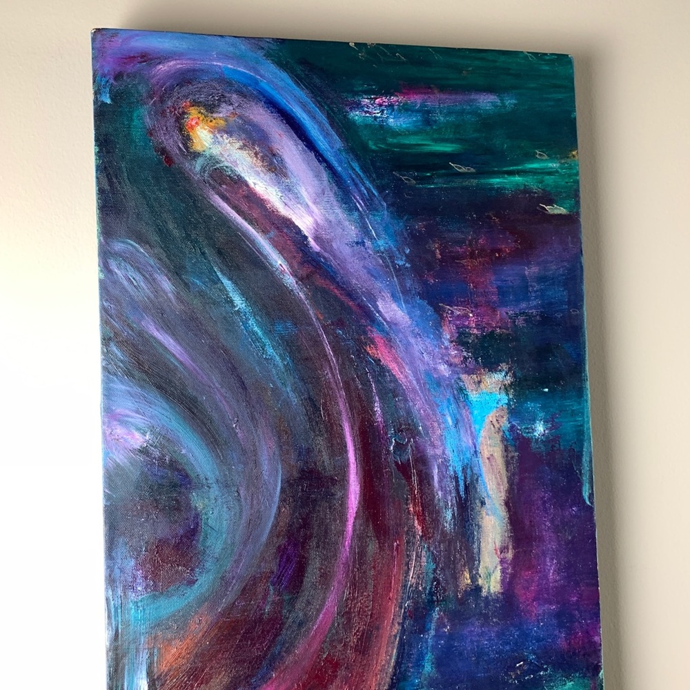 Abstract Art Original Canvas Painting